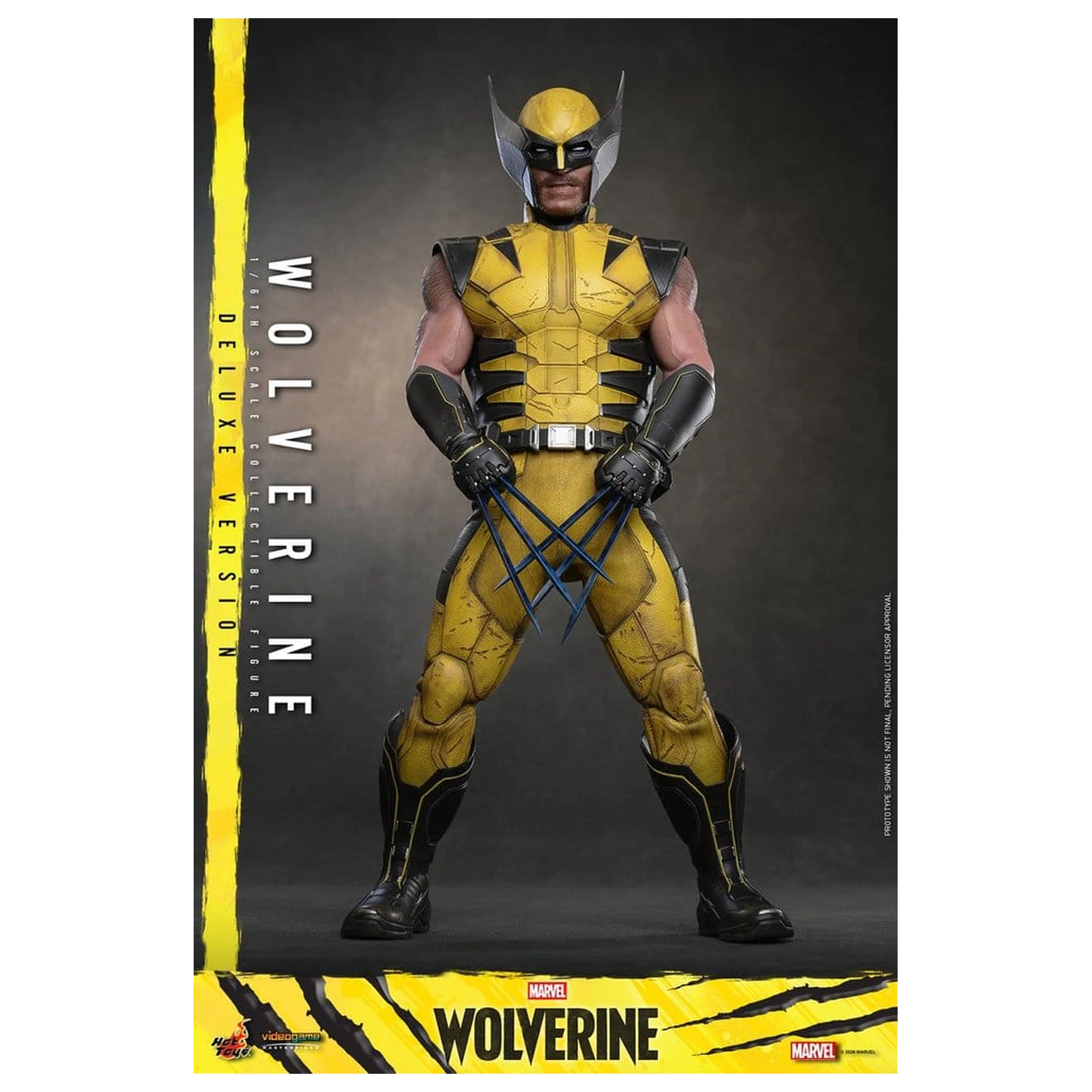 Marvel Videospiel Masterpiece Actionfigur 1/6 Wolverine (Deluxe Version) 29 cm Produktfoto
