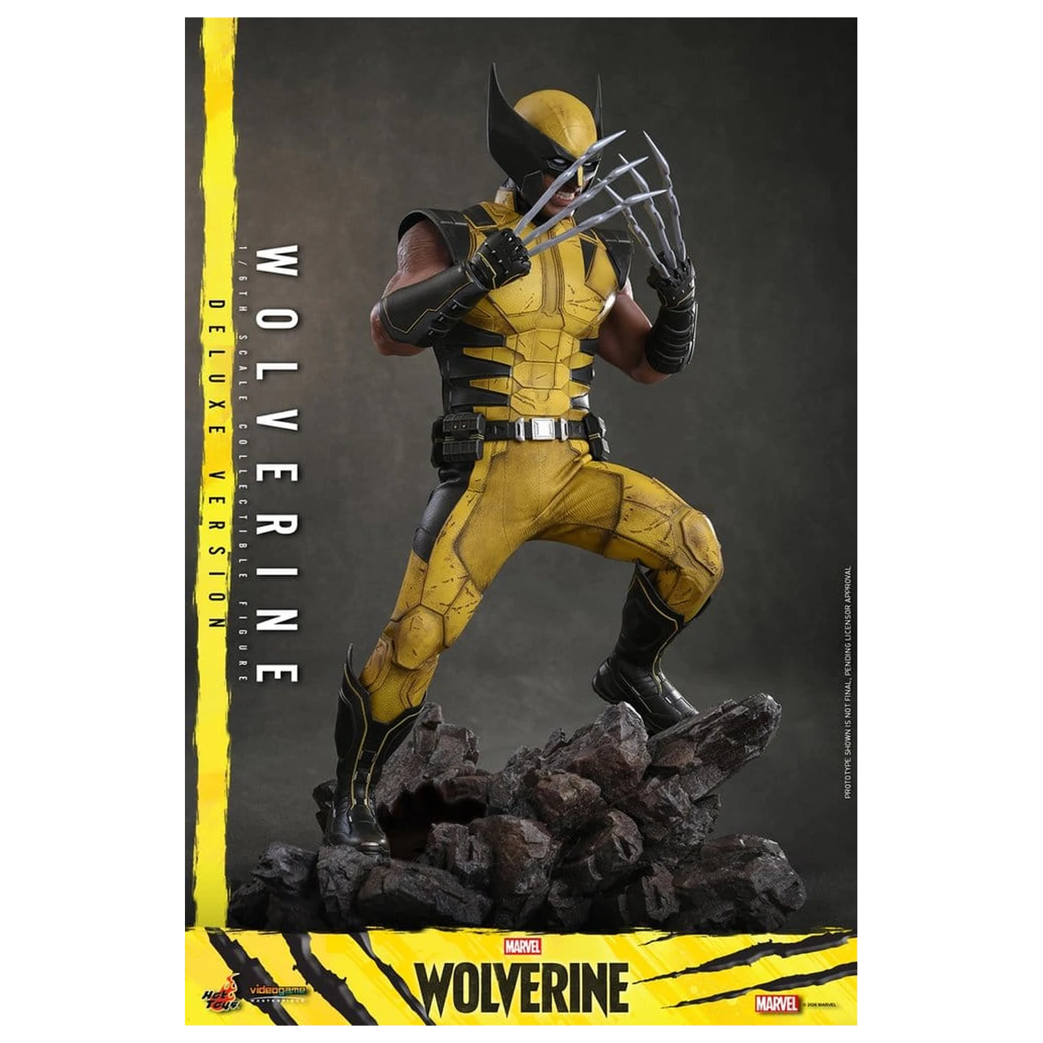 Marvel Videospiel Masterpiece Actionfigur 1/6 Wolverine (Deluxe Version) 29 cm Produktfoto
