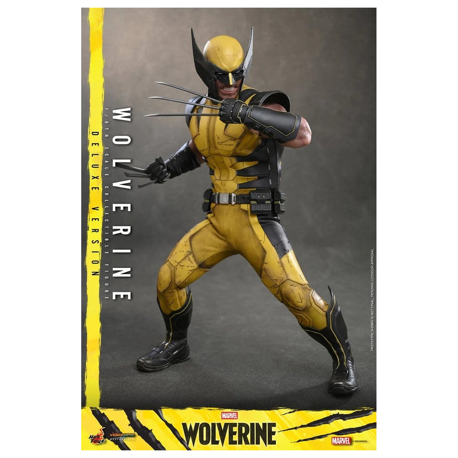 Marvel Videospiel Masterpiece Actionfigur 1/6 Wolverine (Deluxe Version) 29 cm Produktfoto