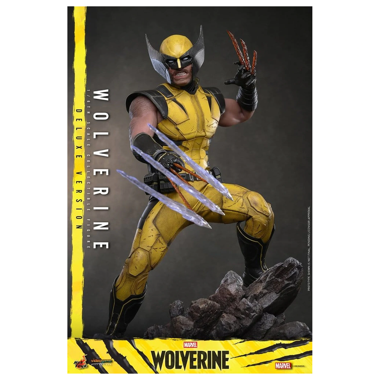 Marvel Videospiel Masterpiece Actionfigur 1/6 Wolverine (Deluxe Version) 29 cm Produktfoto