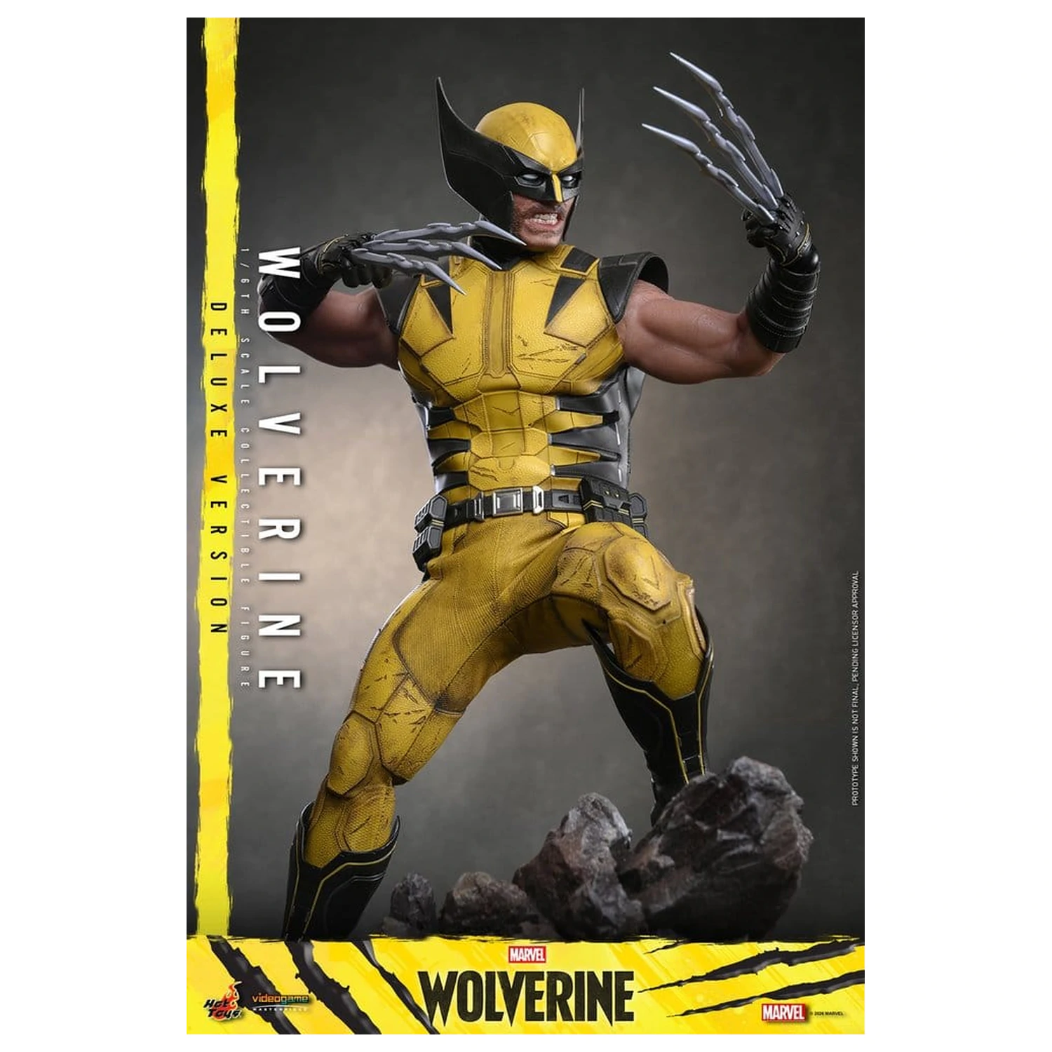 Marvel Videospiel Masterpiece Actionfigur 1/6 Wolverine (Deluxe Version) 29 cm Produktfoto