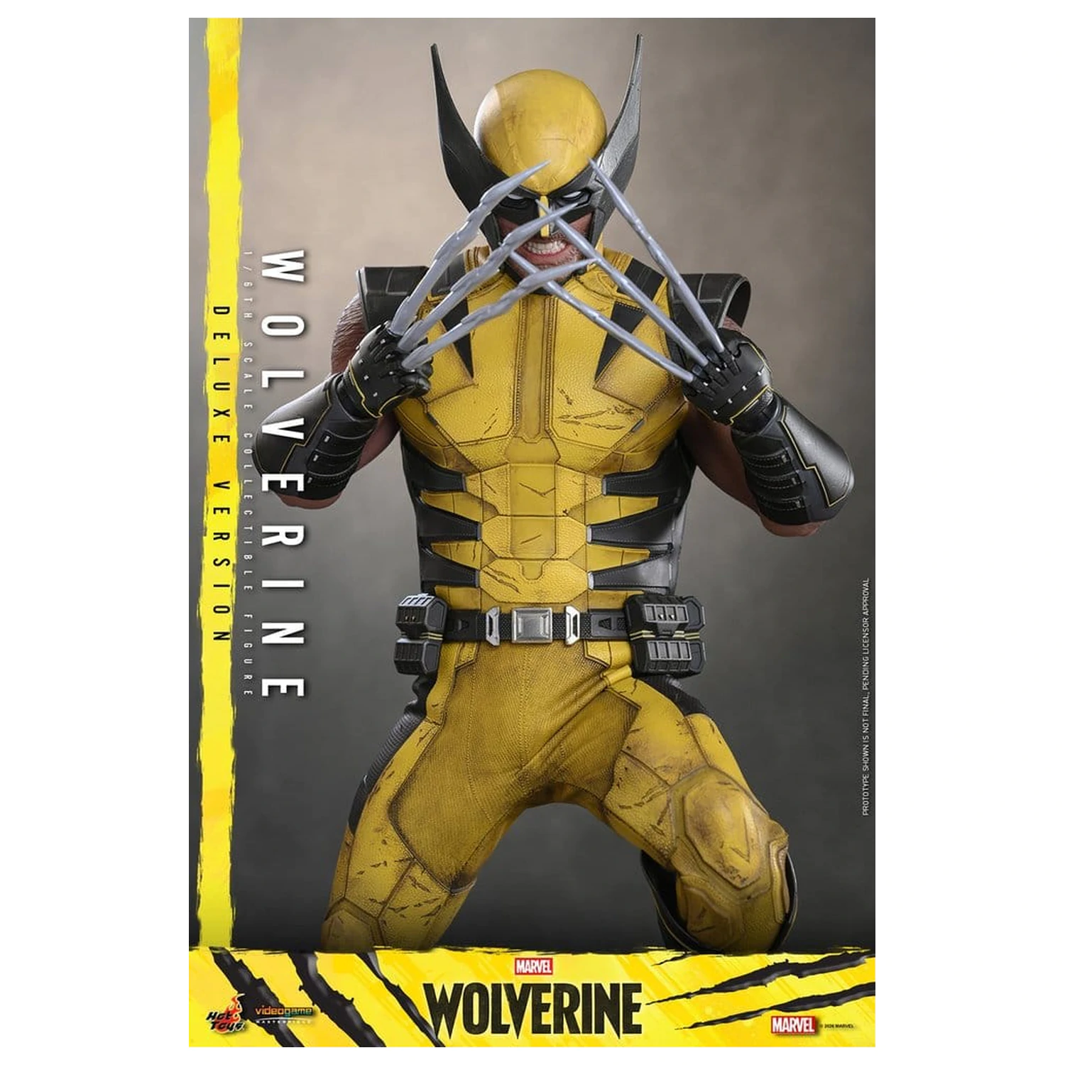 Marvel Videospiel Masterpiece Actionfigur 1/6 Wolverine (Deluxe Version) 29 cm Produktfoto