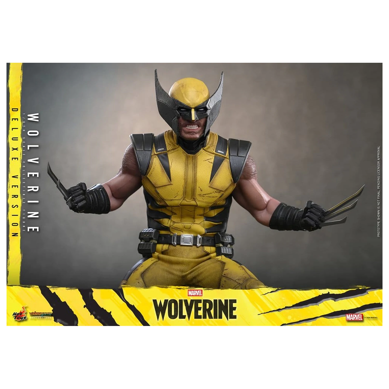 Marvel Videospiel Masterpiece Actionfigur 1/6 Wolverine (Deluxe Version) 29 cm Produktfoto