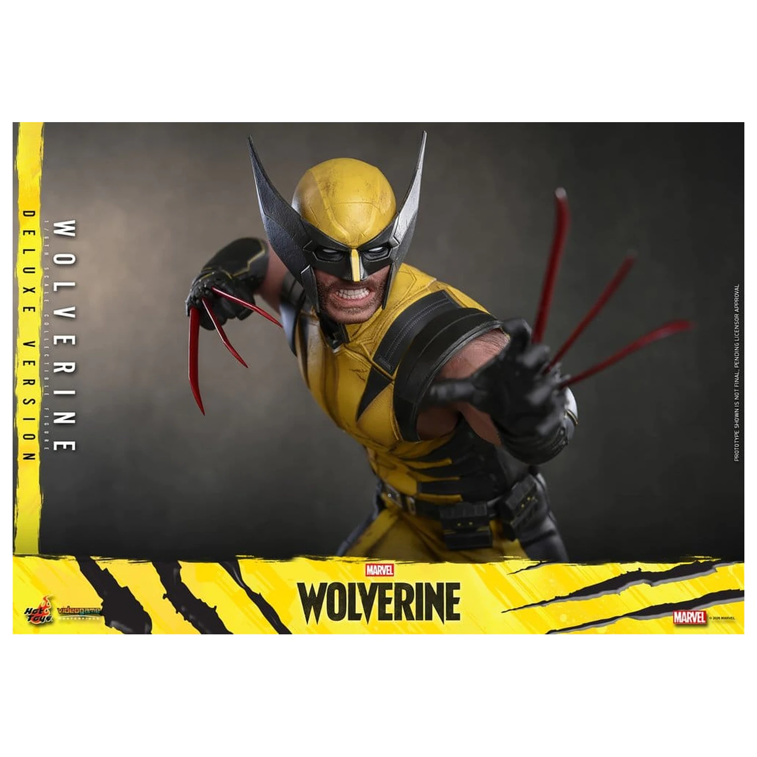 Marvel Videospiel Masterpiece Actionfigur 1/6 Wolverine (Deluxe Version) 29 cm Produktfoto