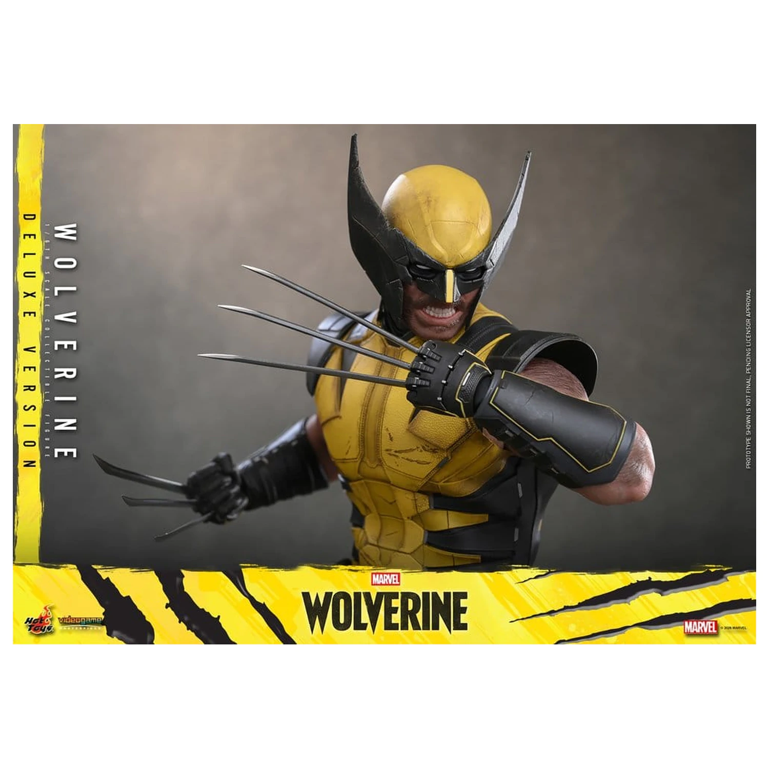 Marvel Videospiel Masterpiece Actionfigur 1/6 Wolverine (Deluxe Version) 29 cm Produktfoto