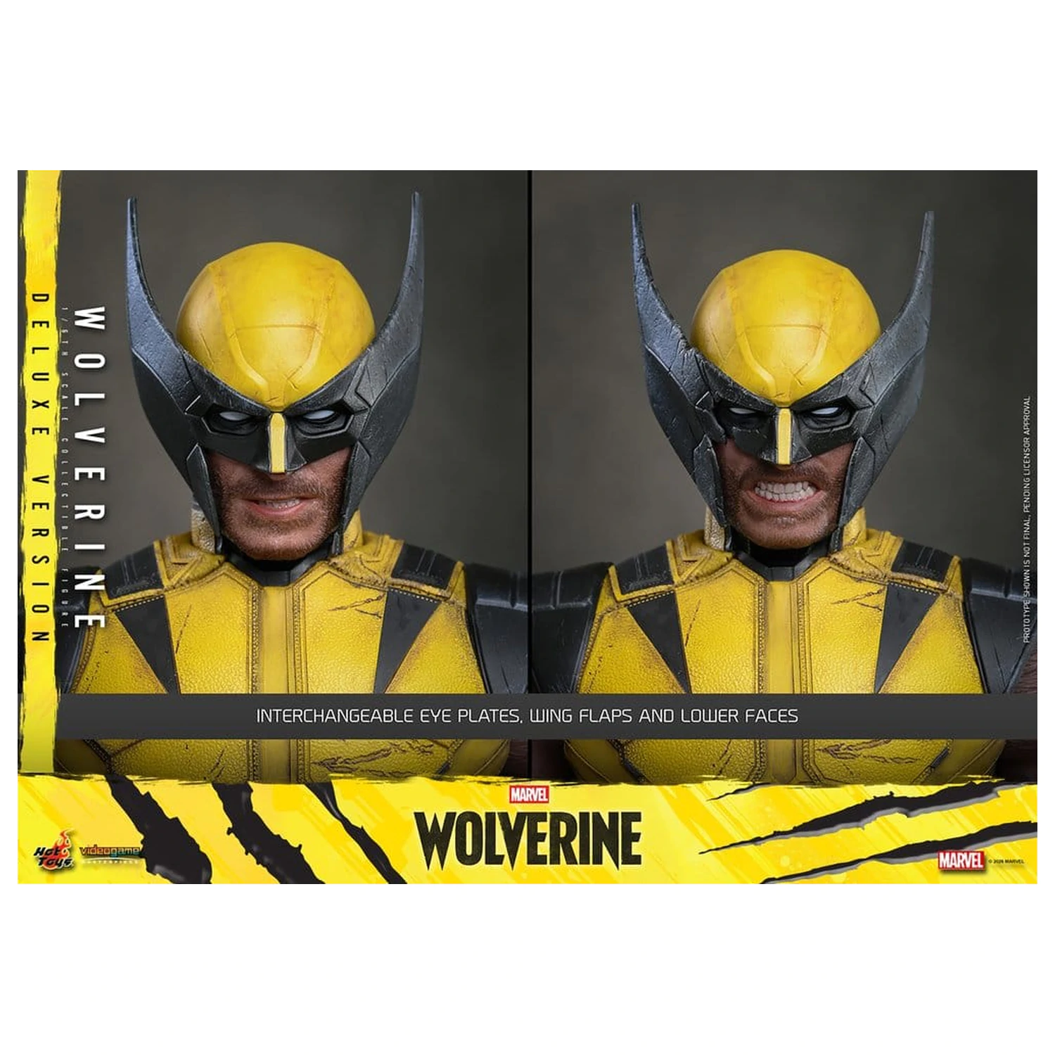 Marvel Videospiel Masterpiece Actionfigur 1/6 Wolverine (Deluxe Version) 29 cm Produktfoto