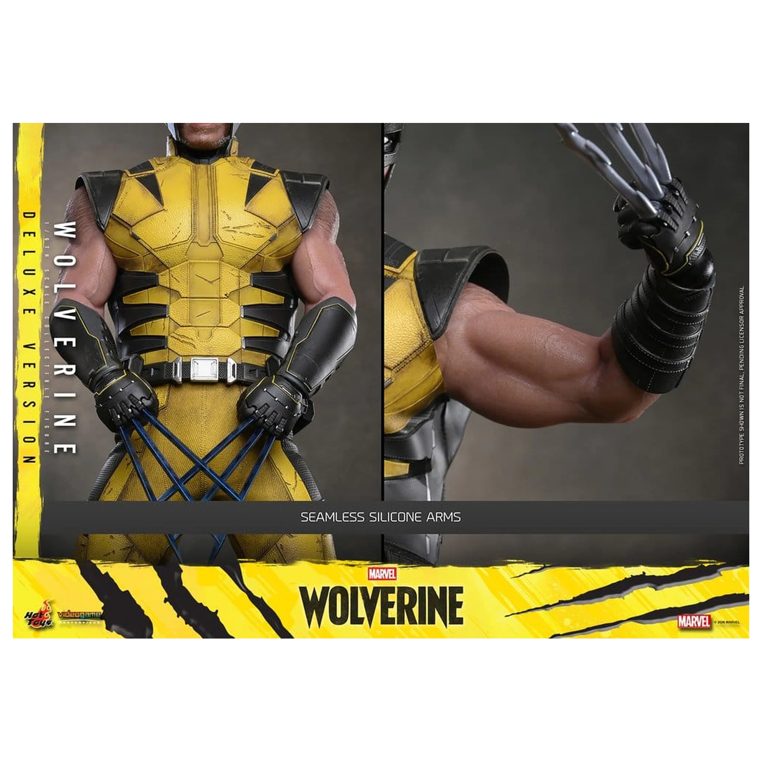 Marvel Videospiel Masterpiece Actionfigur 1/6 Wolverine (Deluxe Version) 29 cm Produktfoto