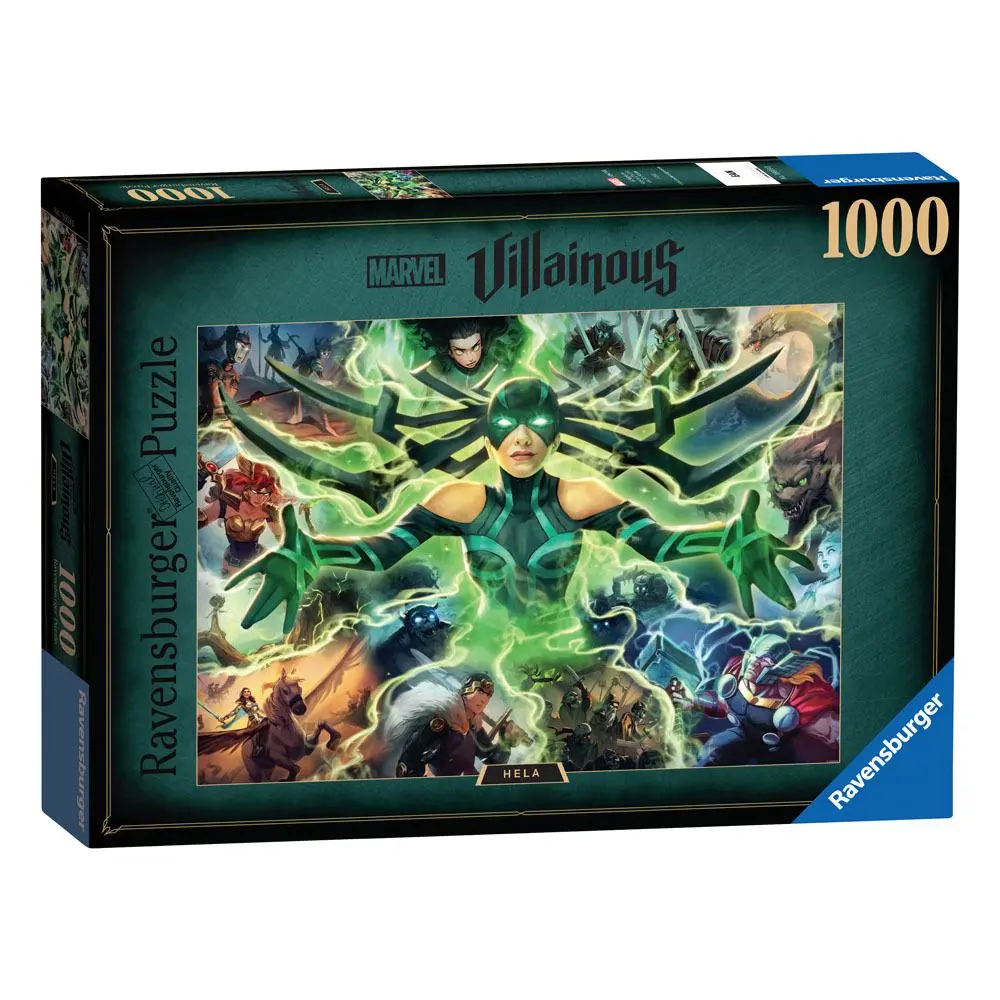 Marvel Villainous Jigsaw Puzzle Hela (1000 Stücke) Produktfoto