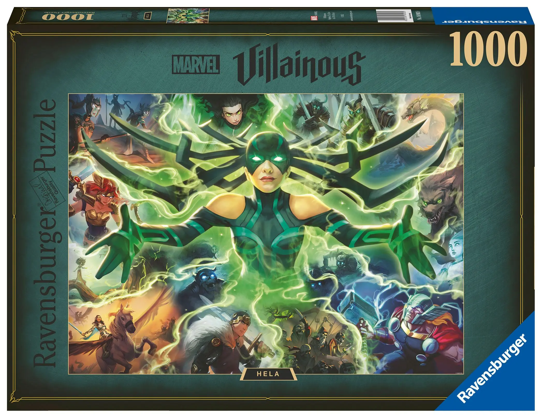 Marvel Villainous Jigsaw Puzzle Hela (1000 Stücke) Produktfoto