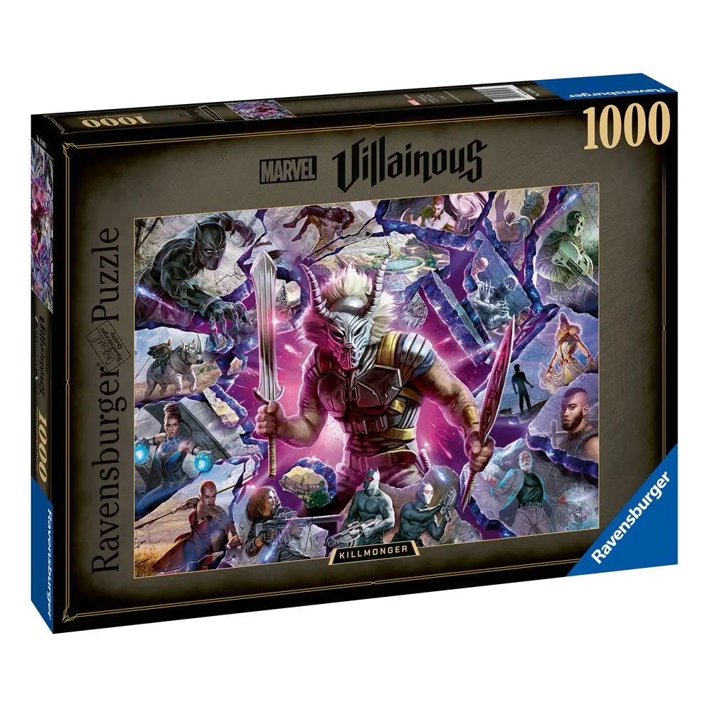 Marvel Villainous Jigsaw Puzzle Killmonger (1000 Stücke) Produktfoto