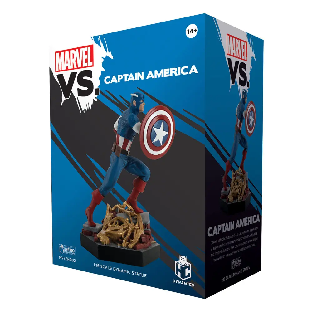 Marvel VS. Resin-Statue 1/16 Captain America 13 cm Produktfoto