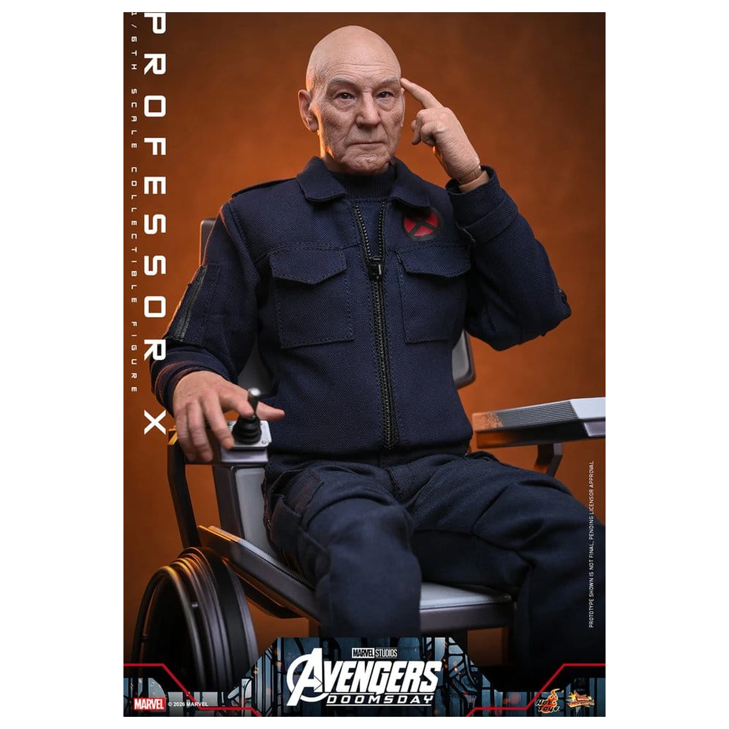 Marvel X-Men Action-Figur 1/6 Professor X 25 cm Produktfoto