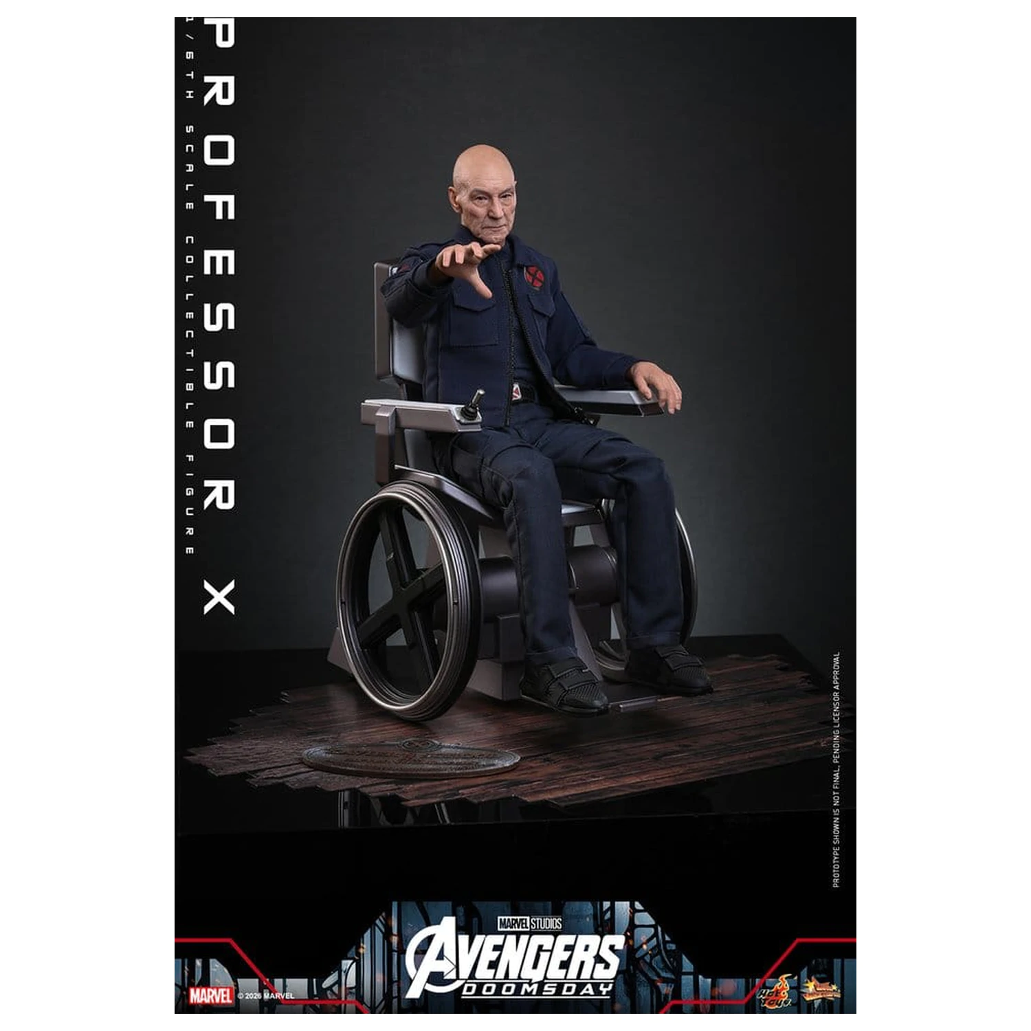 Marvel X-Men Action-Figur 1/6 Professor X 25 cm Produktfoto