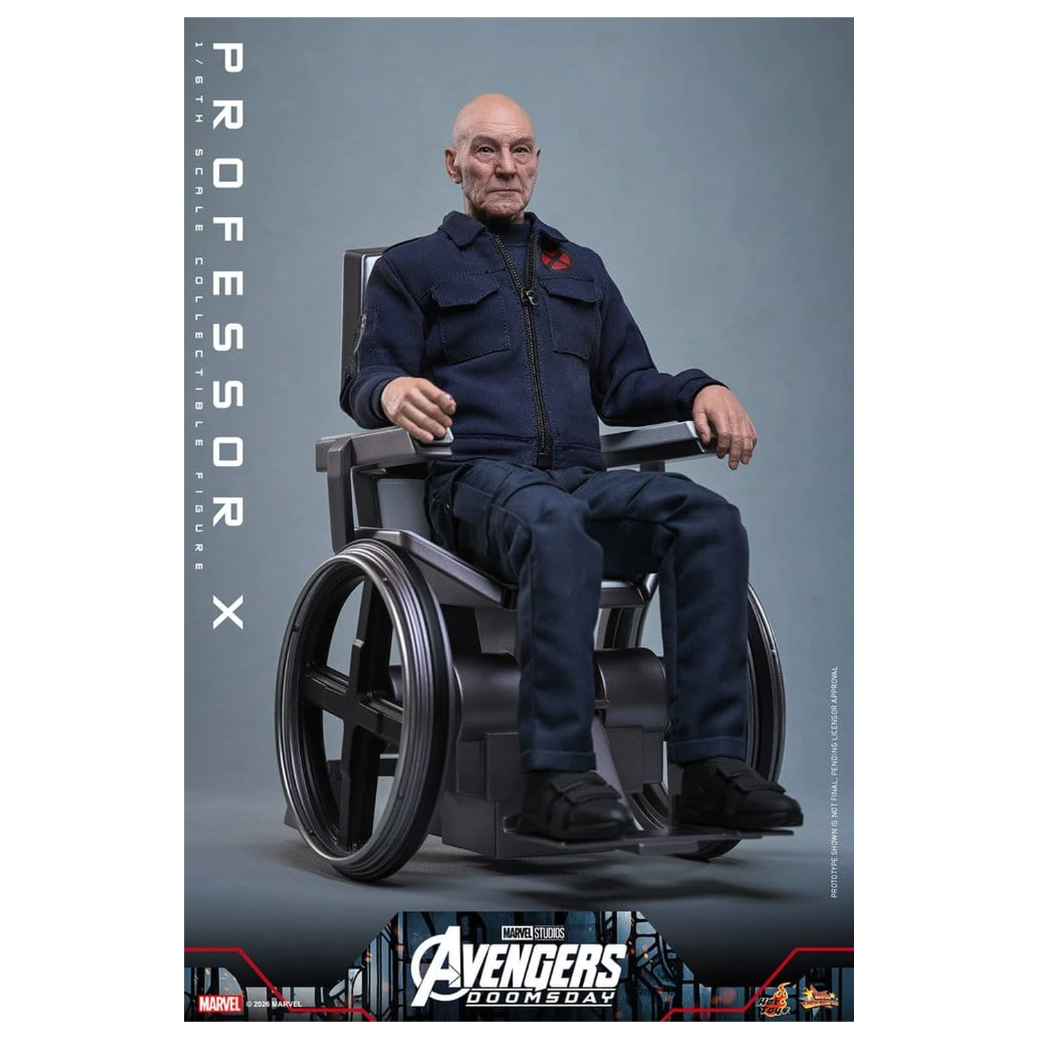 Marvel X-Men Action-Figur 1/6 Professor X 25 cm Produktfoto