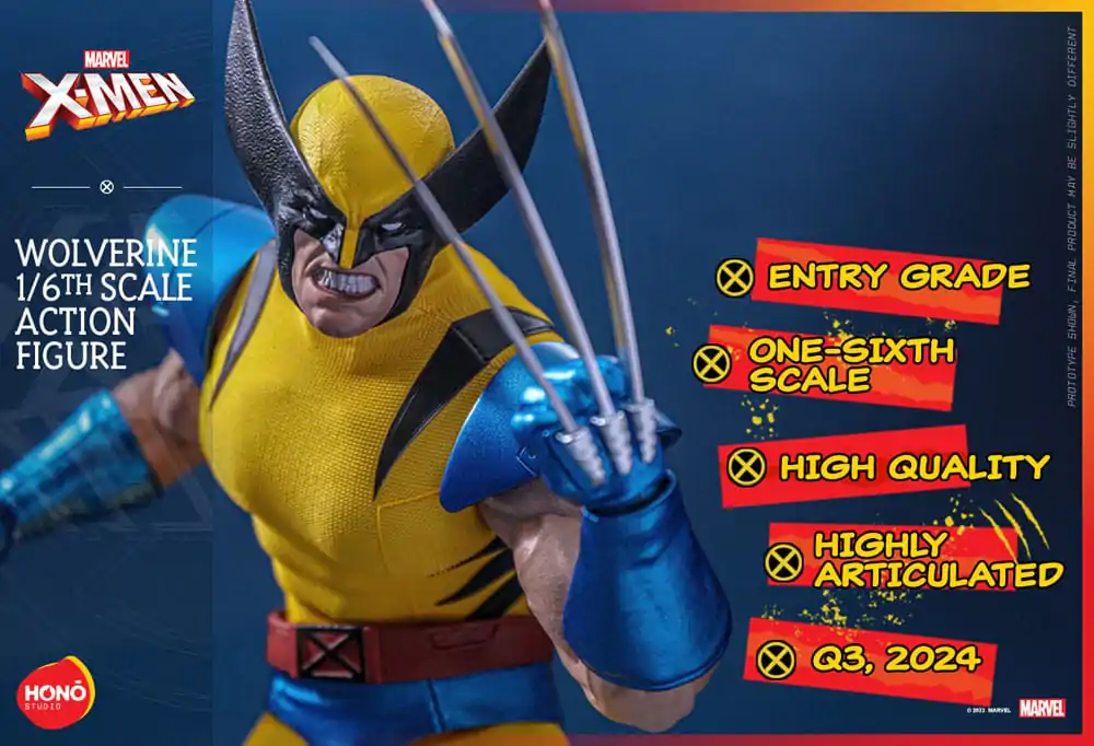 Marvel X-Men Actionfigur 1/6 Wolverine 28 cm Produktfoto