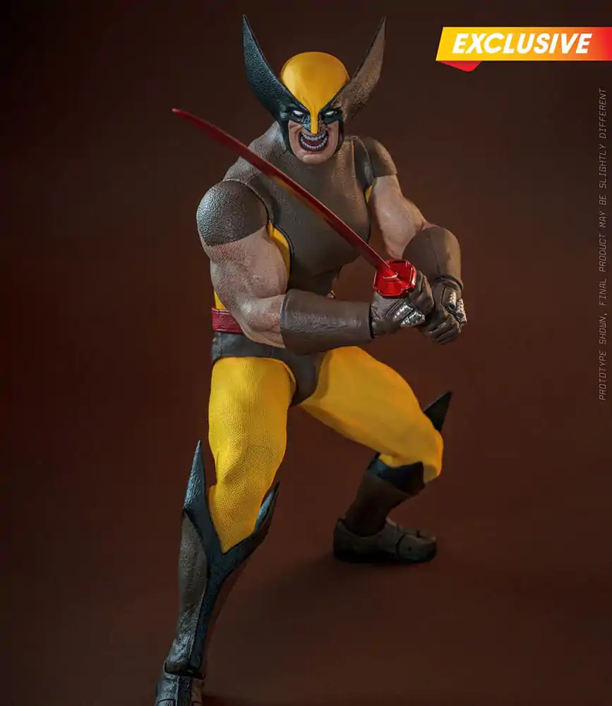 Marvel X-Men Actionfigur 1/6 Wolverine (Brown Suit) Exclusive 28 cm Produktfoto