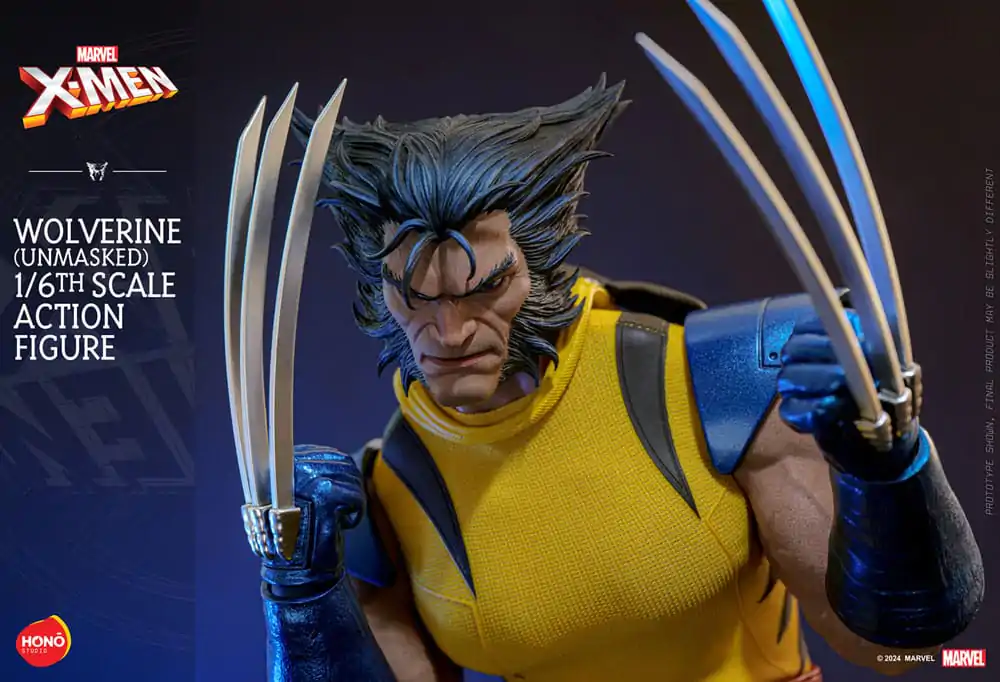 Marvel X-Men Actionfigur 1/6 Wolverine (Unmasked) 28 cm termékfotó