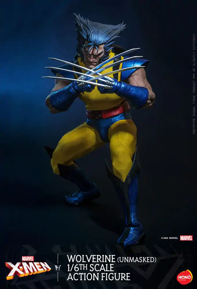 Marvel X-Men Actionfigur 1/6 Wolverine (Unmasked) 28 cm termékfotó