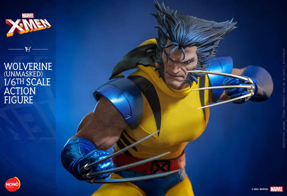 Marvel X-Men Actionfigur 1/6 Wolverine (Unmasked) 28 cm termékfotó