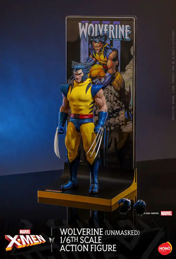 Marvel X-Men Actionfigur 1/6 Wolverine (Unmasked) 28 cm termékfotó