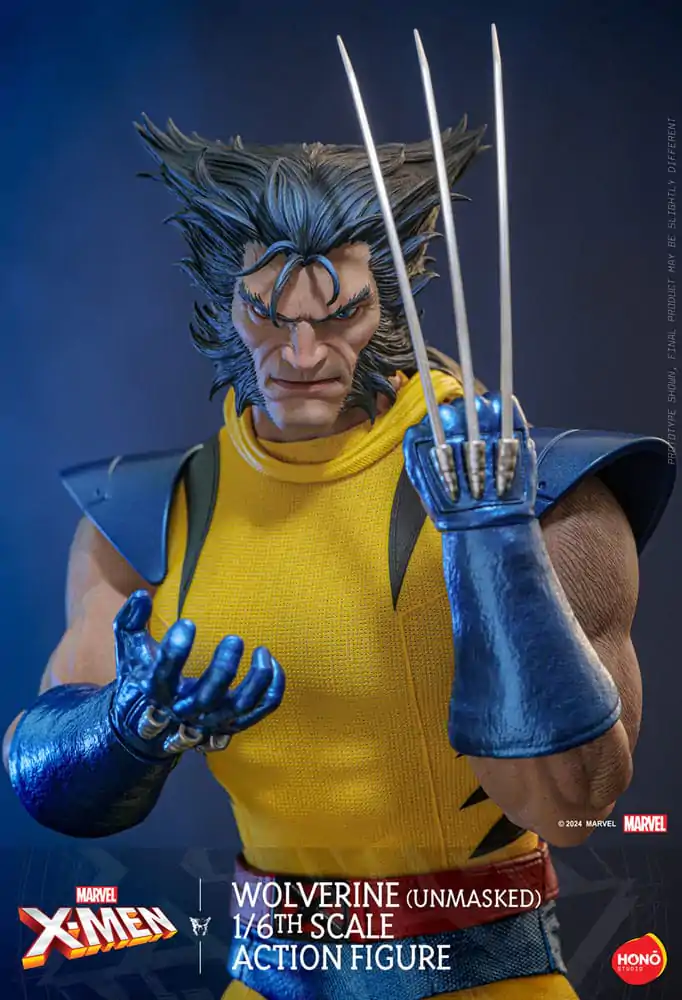 Marvel X-Men Actionfigur 1/6 Wolverine (Unmasked) 28 cm termékfotó