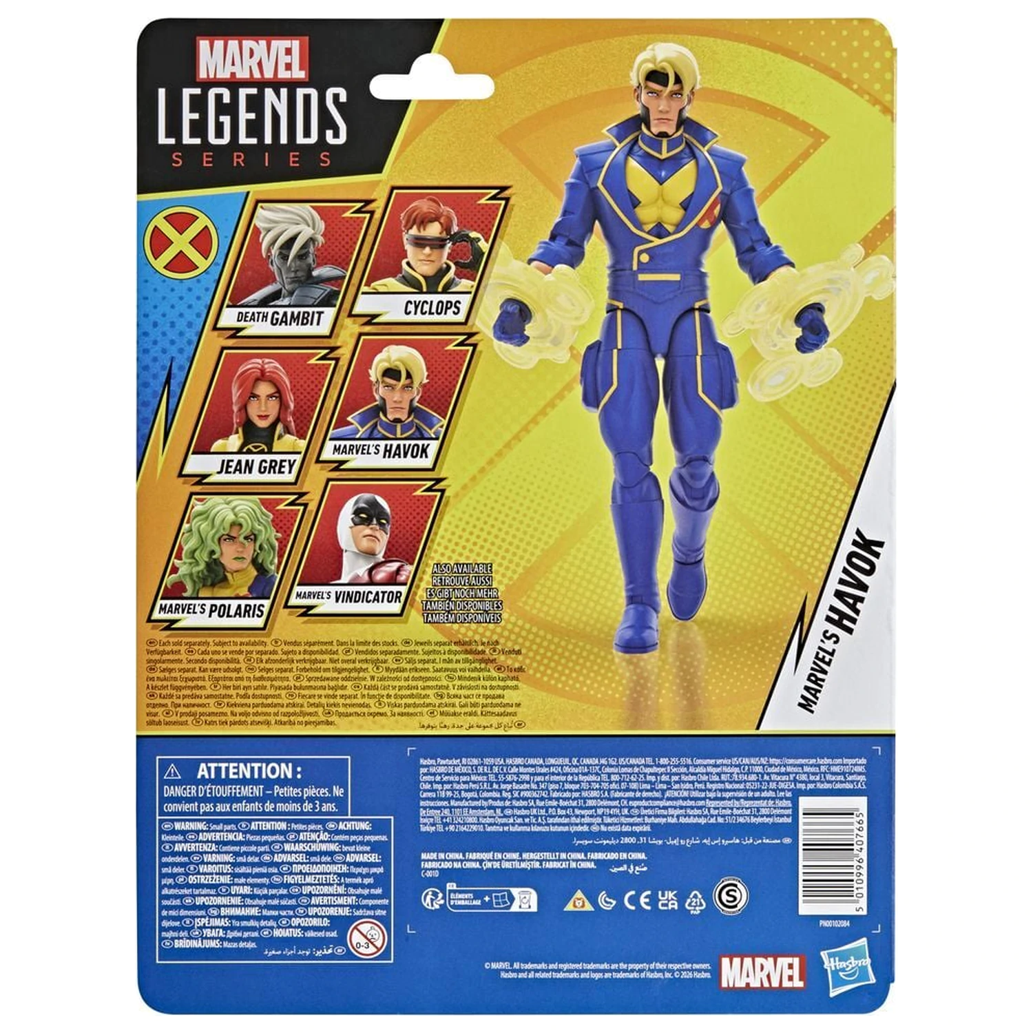 Marvel X-Men 97 Havok Figur 15 cm Produktfoto