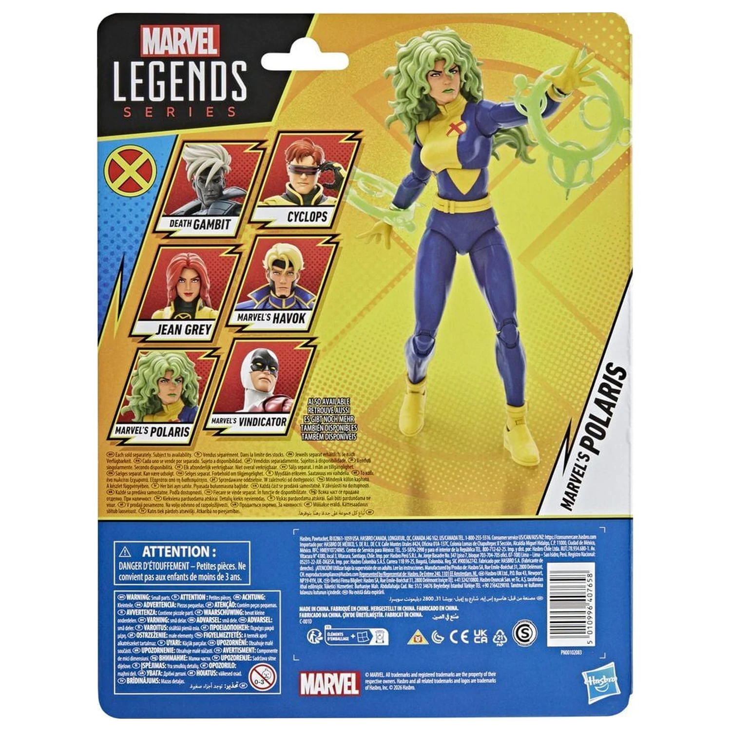 Marvel X-Men 97 Polaris Figur 15 Zentimeter Produktfoto