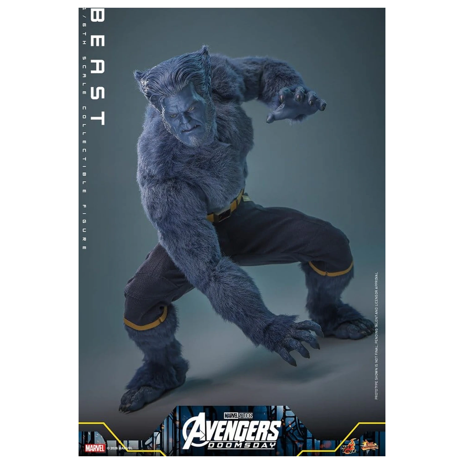 Marvel X-Men Movie Masterpiece Actionfigur 1/6 Beast (Collector Edition) 33 Zentimeter Produktfoto