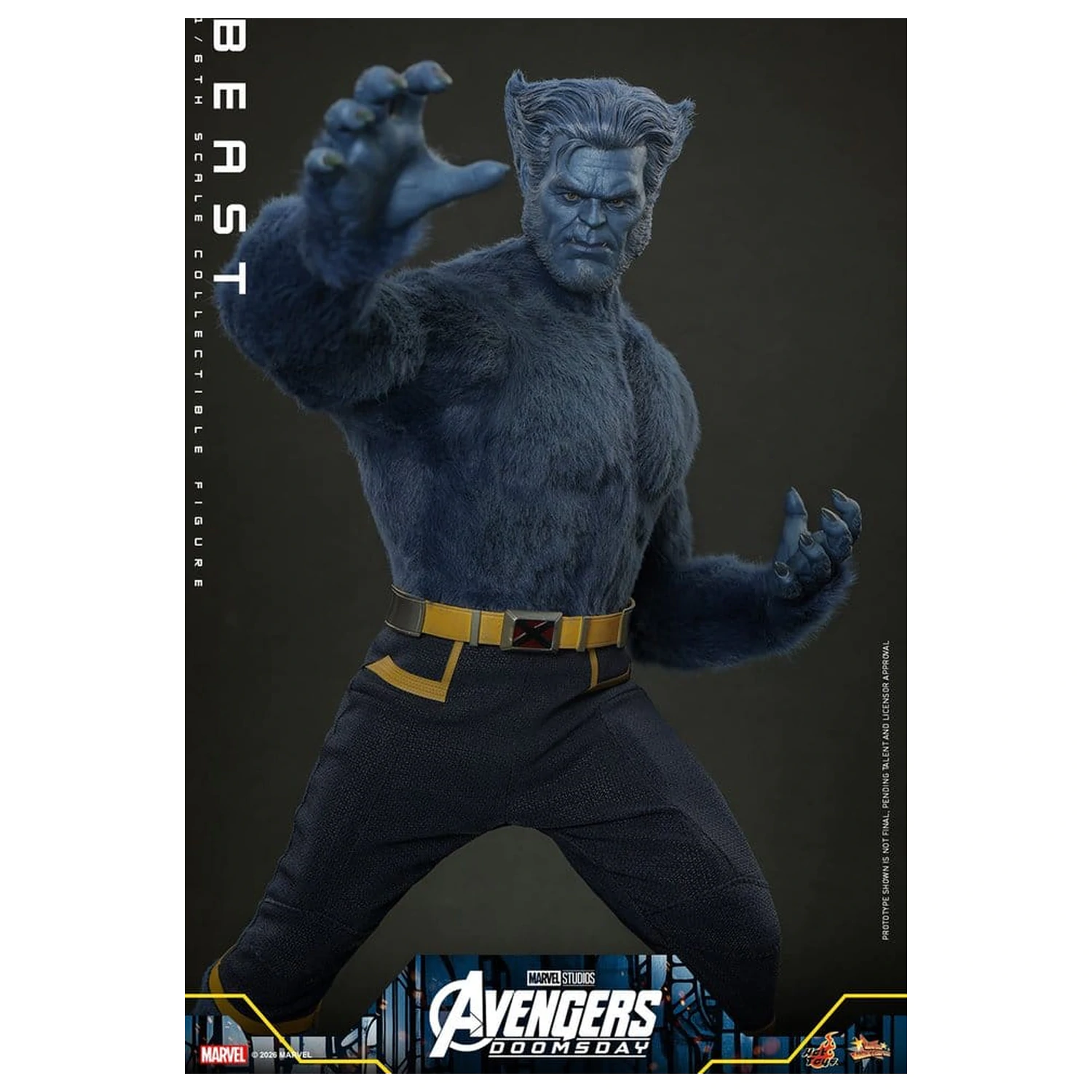 Marvel X-Men Movie Masterpiece Actionfigur 1/6 Beast (Collector Edition) 33 Zentimeter Produktfoto