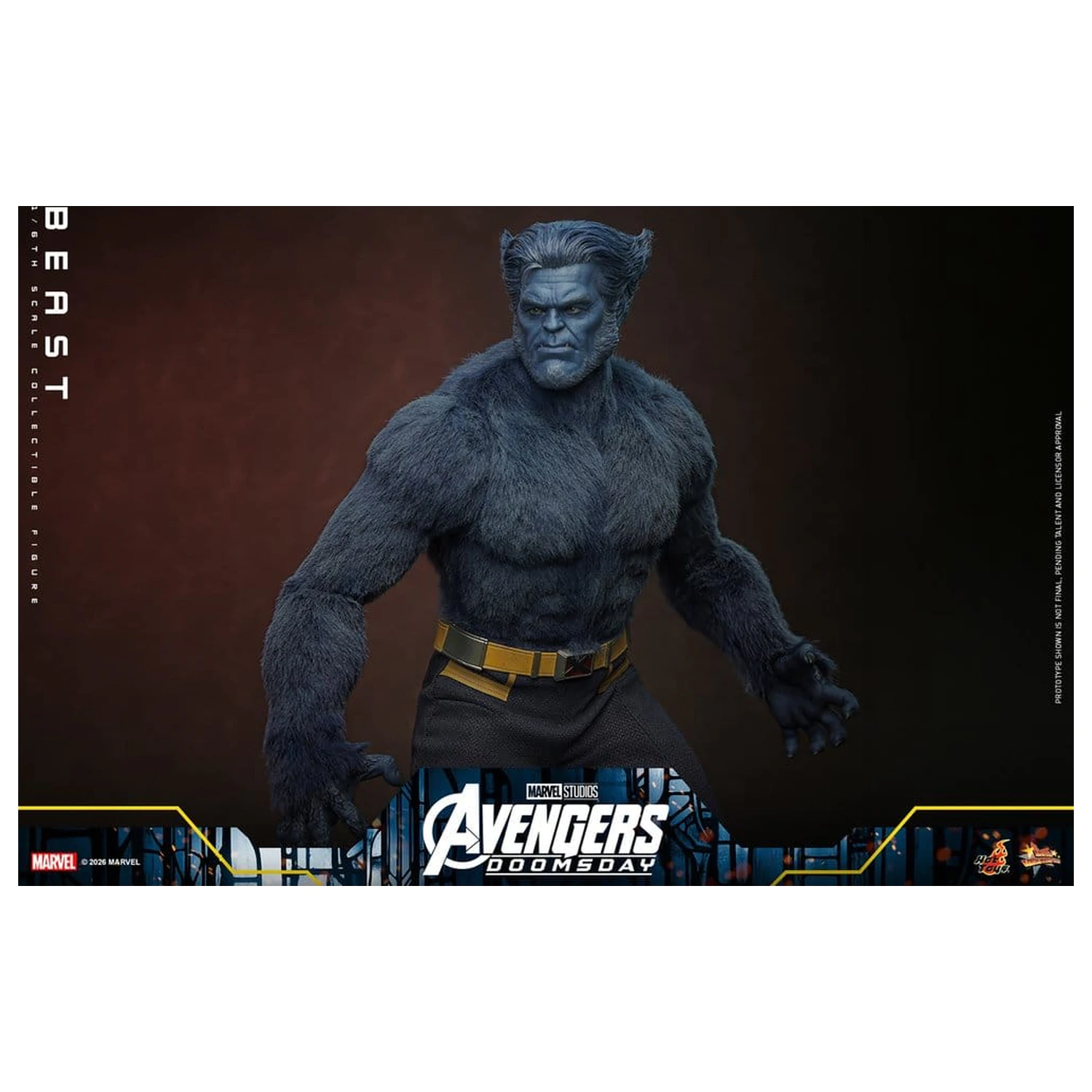 Marvel X-Men Movie Masterpiece Actionfigur 1/6 Beast (Collector Edition) 33 Zentimeter Produktfoto