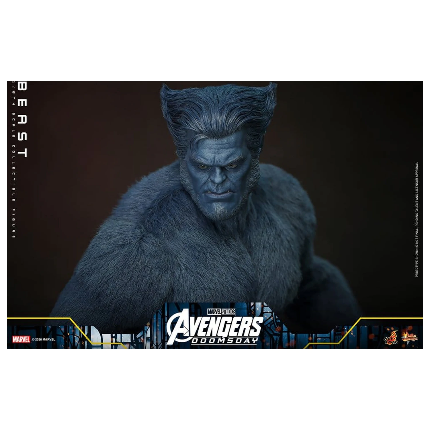 Marvel X-Men Movie Masterpiece Actionfigur 1/6 Beast (Collector Edition) 33 Zentimeter Produktfoto