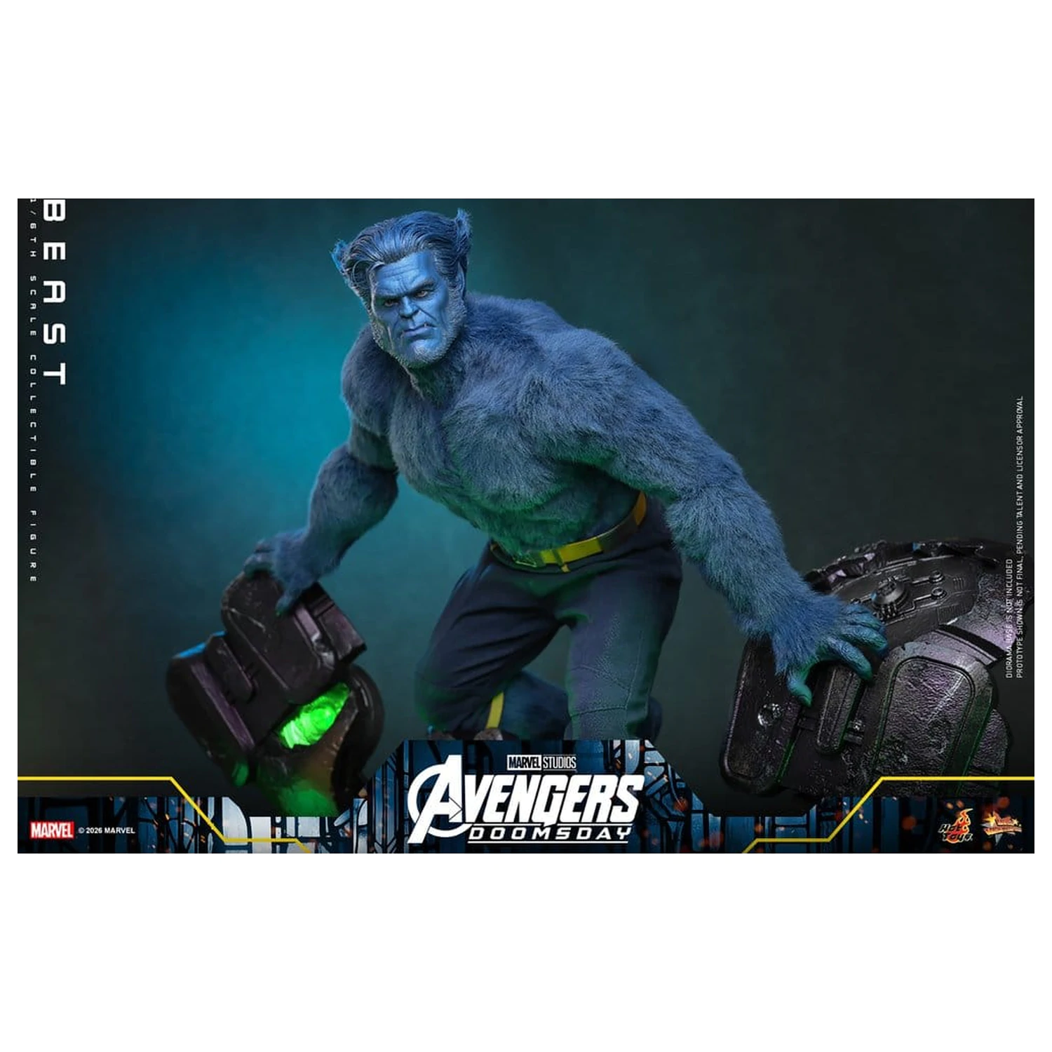 Marvel X-Men Movie Masterpiece Actionfigur 1/6 Beast (Collector Edition) 33 Zentimeter Produktfoto