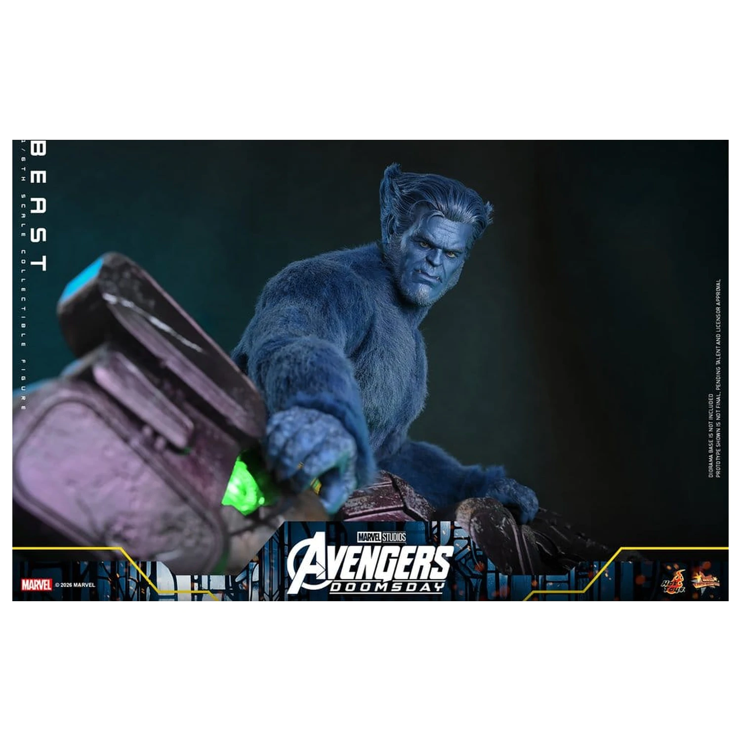 Marvel X-Men Movie Masterpiece Actionfigur 1/6 Beast (Collector Edition) 33 Zentimeter Produktfoto