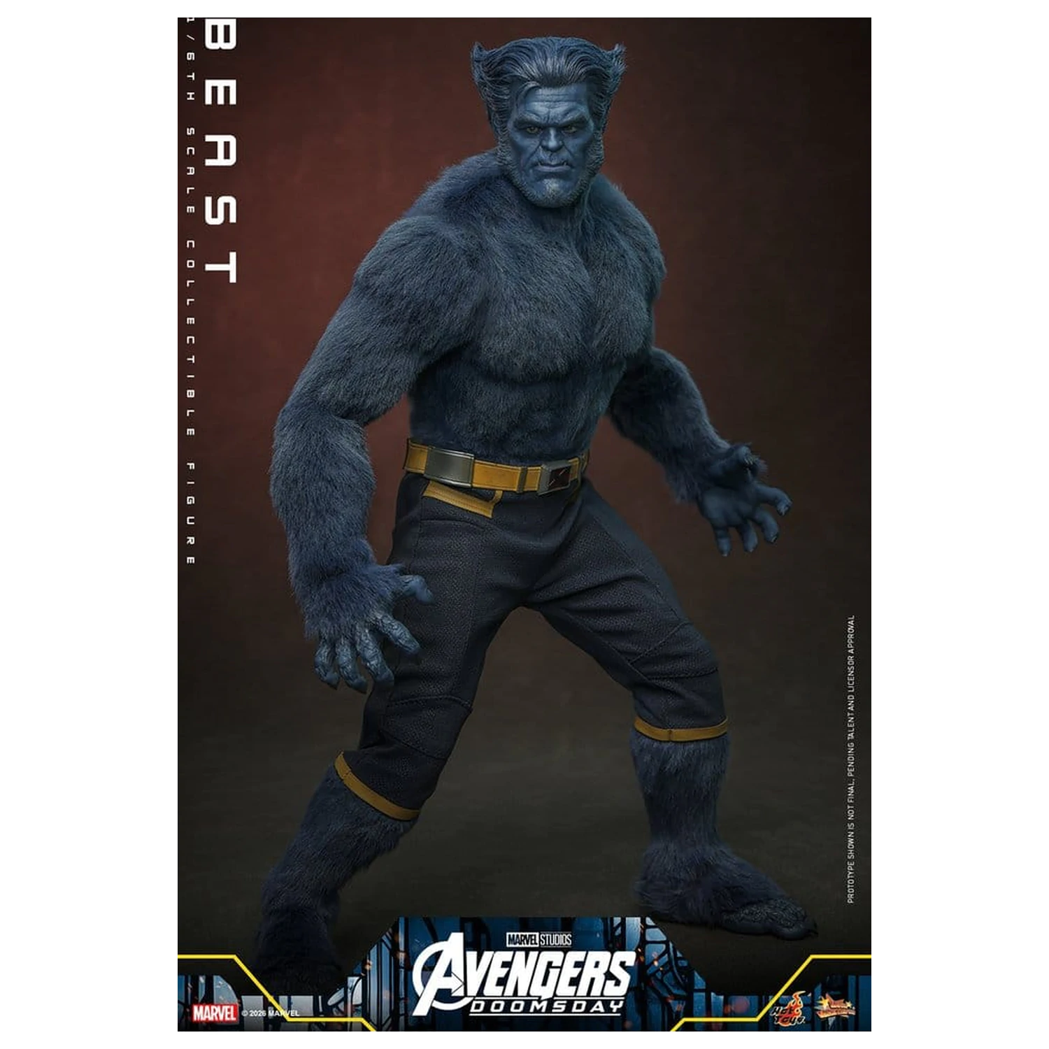 Marvel X-Men Movie Masterpiece Actionfigur 1/6 Beast (Collector Edition) 33 Zentimeter Produktfoto