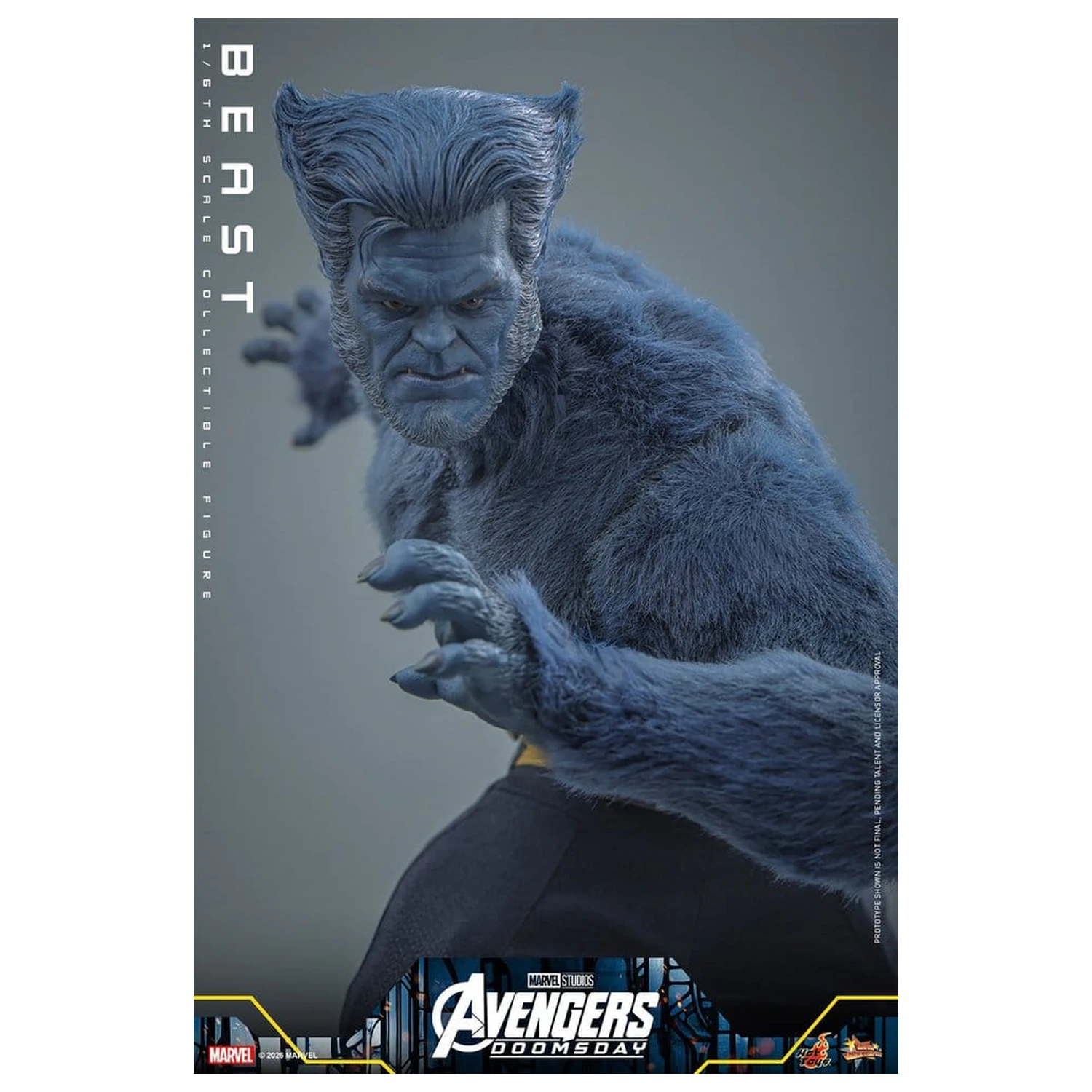 Marvel X-Men Movie Masterpiece Actionfigur 1/6 Beast (Collector Edition) 33 Zentimeter Produktfoto