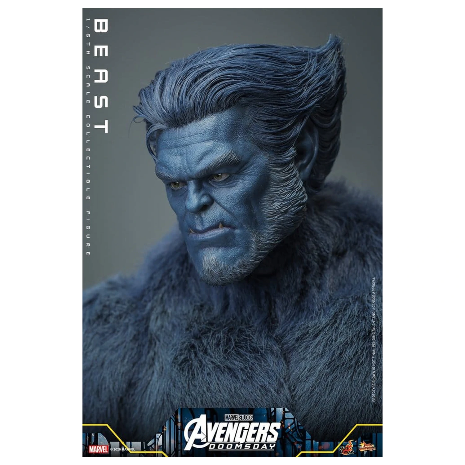 Marvel X-Men Movie Masterpiece Actionfigur 1/6 Beast (Collector Edition) 33 Zentimeter Produktfoto