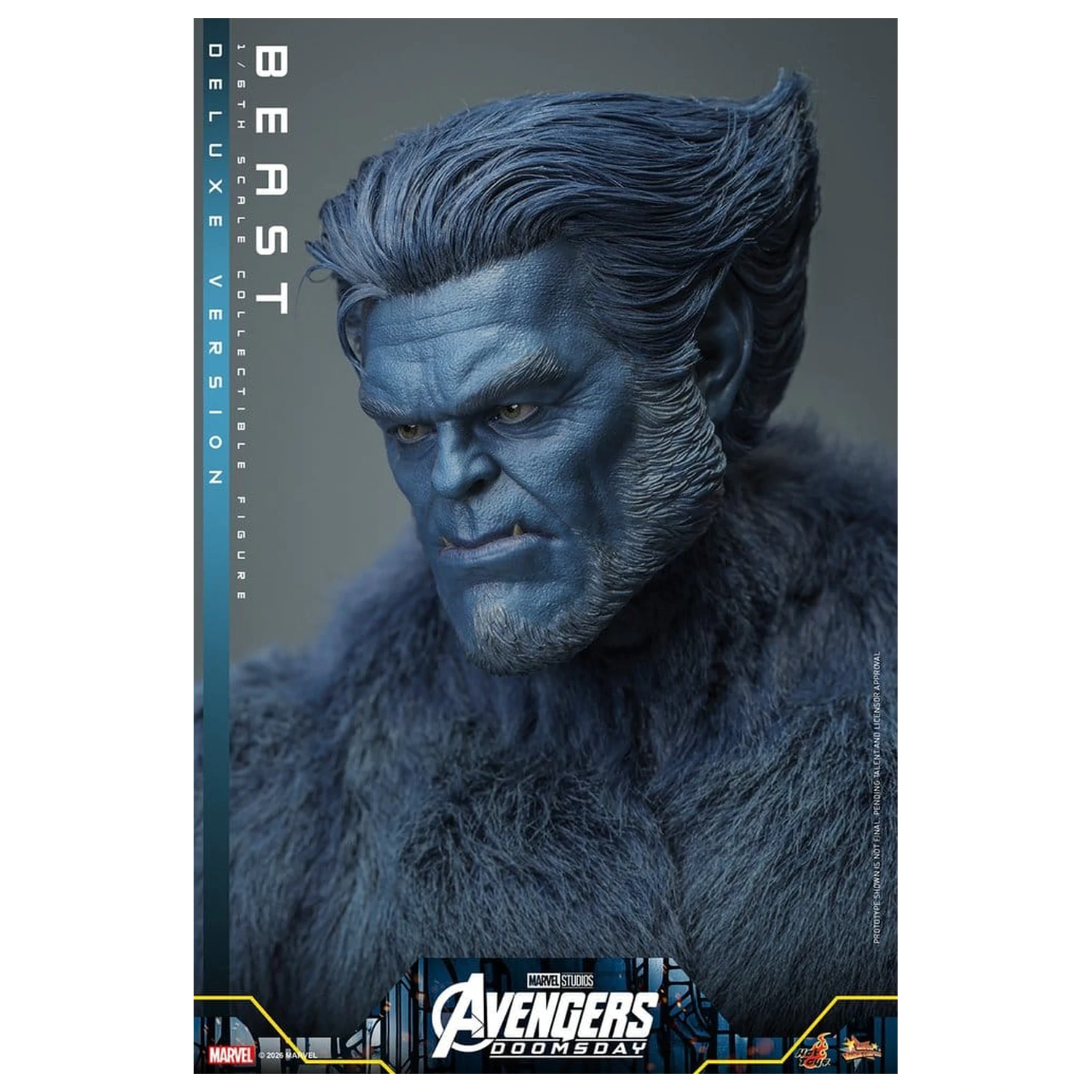 Marvel X-Men Movie Masterpiece Actionfigur 1/6 Beast (Deluxe Version) 33 Zentimeter Produktfoto