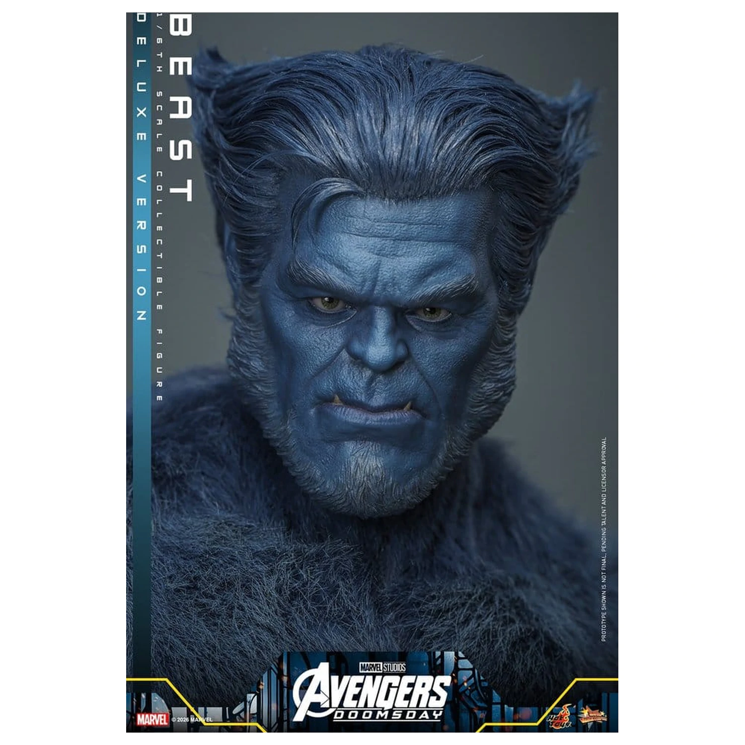 Marvel X-Men Movie Masterpiece Actionfigur 1/6 Beast (Deluxe Version) 33 Zentimeter Produktfoto