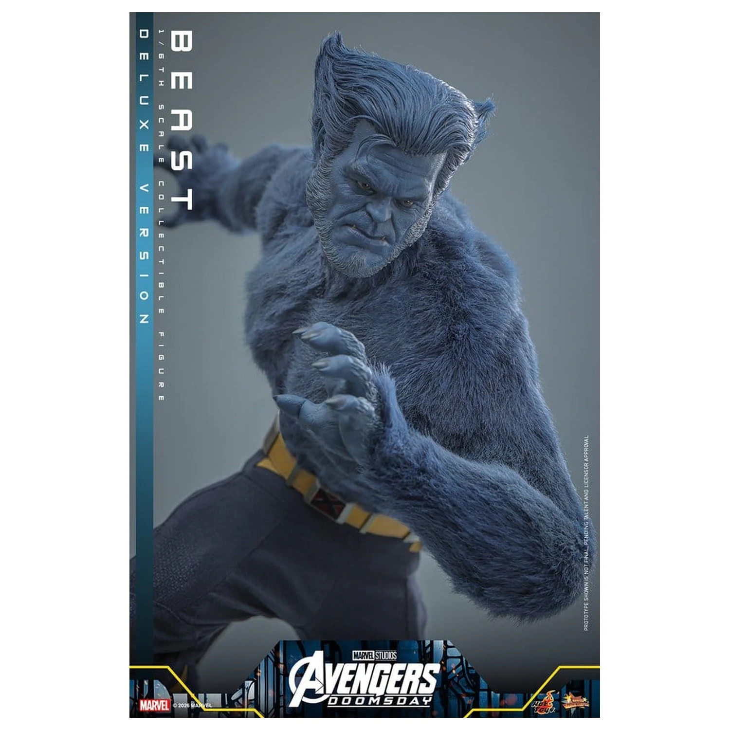 Marvel X-Men Movie Masterpiece Actionfigur 1/6 Beast (Deluxe Version) 33 Zentimeter Produktfoto