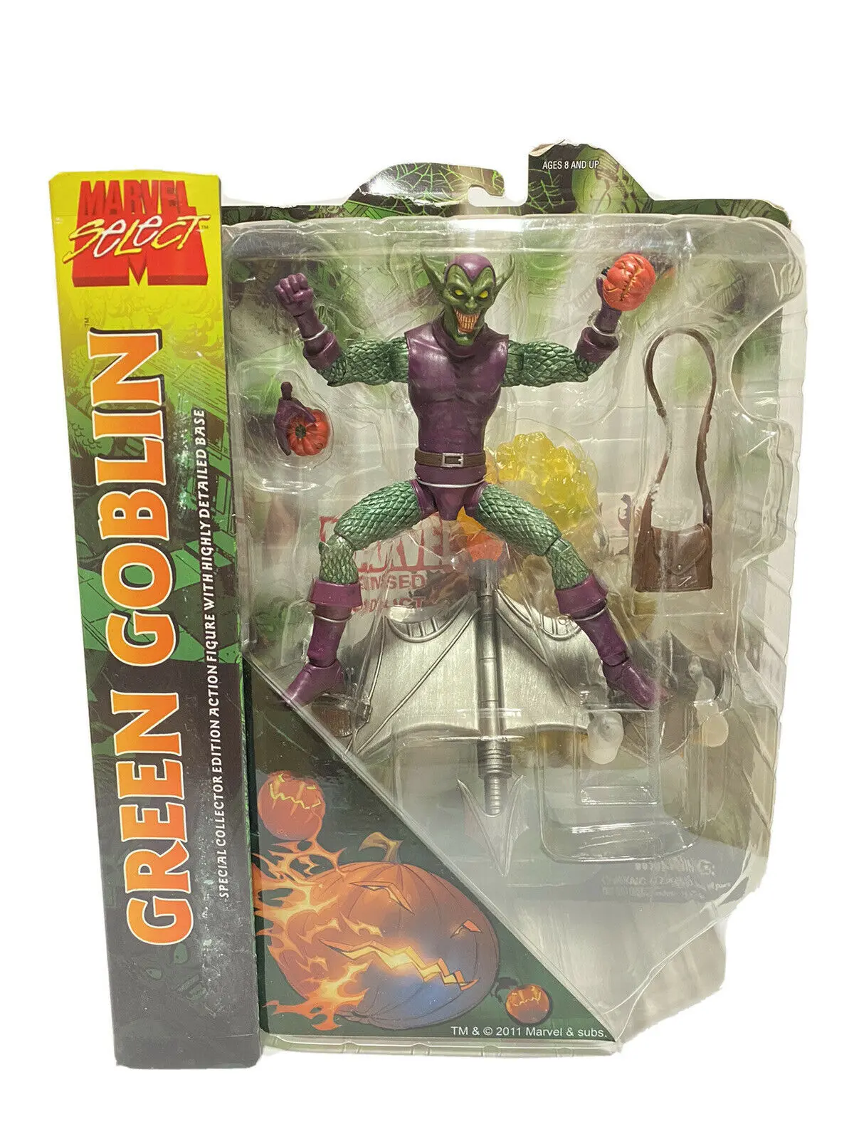 Marvel Select Action Figur Green Goblin 18 cm Produktfoto