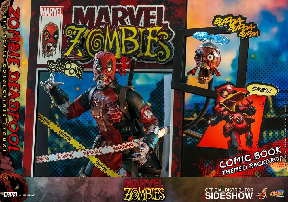 Marvel Zombies Comic Masterpiece Actionfigur 1/6 Zombie Deadpool 31 cm termékfotó