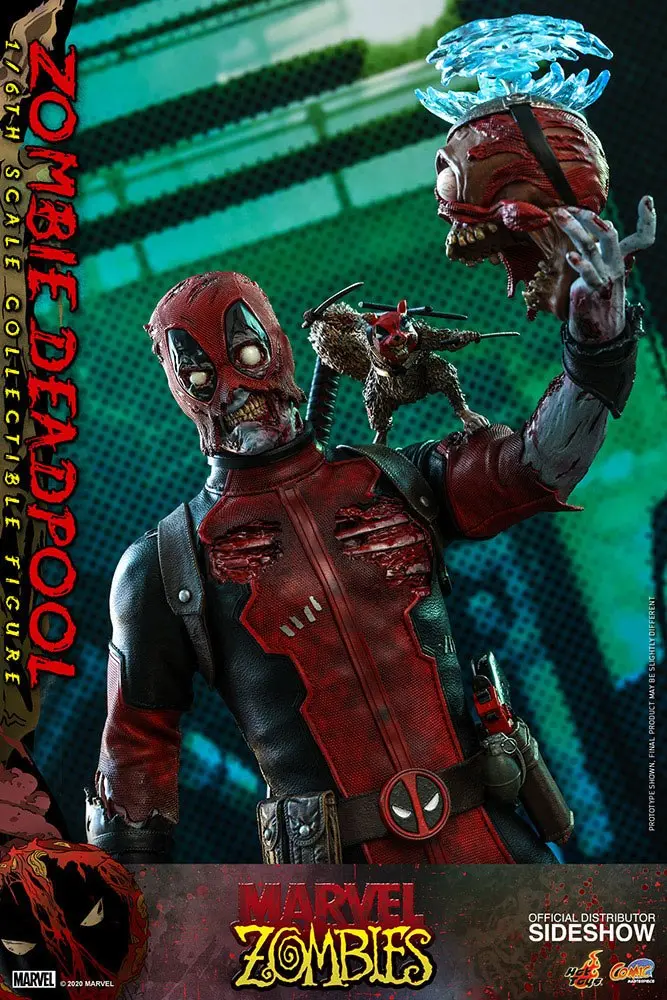 Marvel Zombies Comic Masterpiece Actionfigur 1/6 Zombie Deadpool 31 cm termékfotó