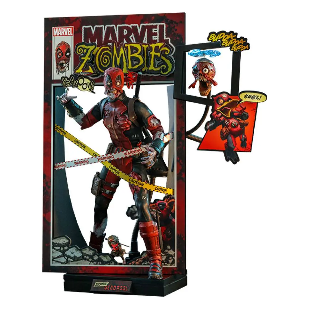 Marvel Zombies Comic Masterpiece Actionfigur 1/6 Zombie Deadpool 31 cm termékfotó