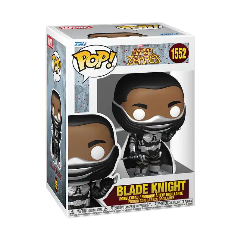 Marvel Zombies Funko POP! Marvel Vinyl Figur Blade Knight 9 cm Produktfoto