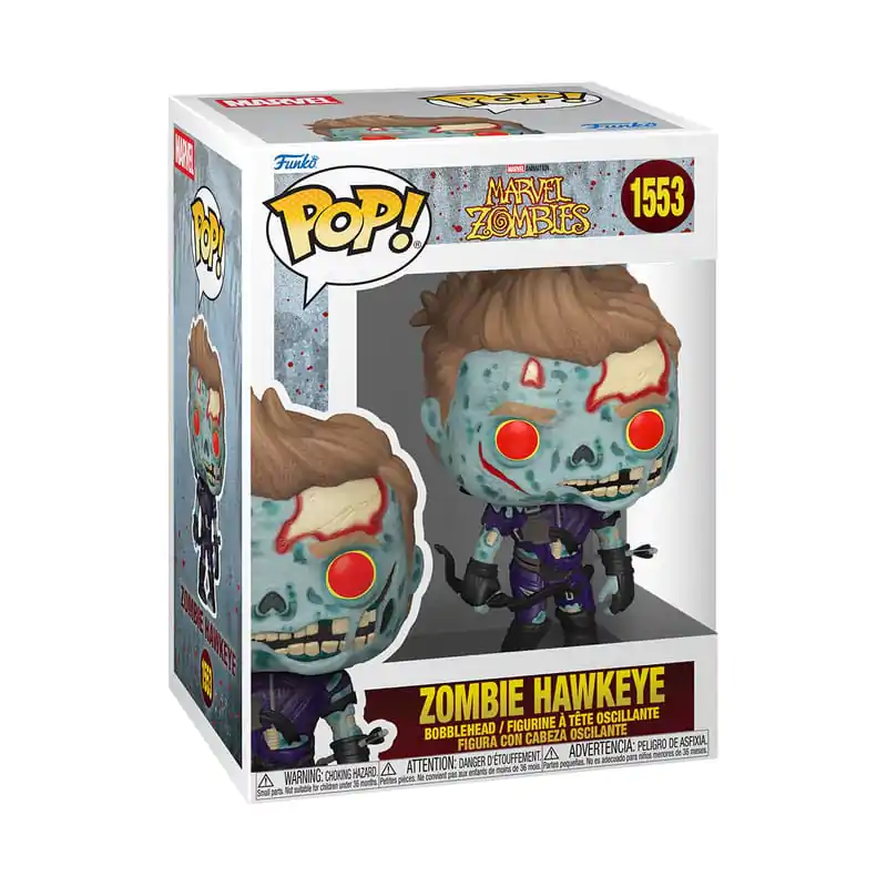 Marvel Zombies Funko POP! Marvel Vinyl Figur Zombie Hawkeye 9 cm Produktfoto
