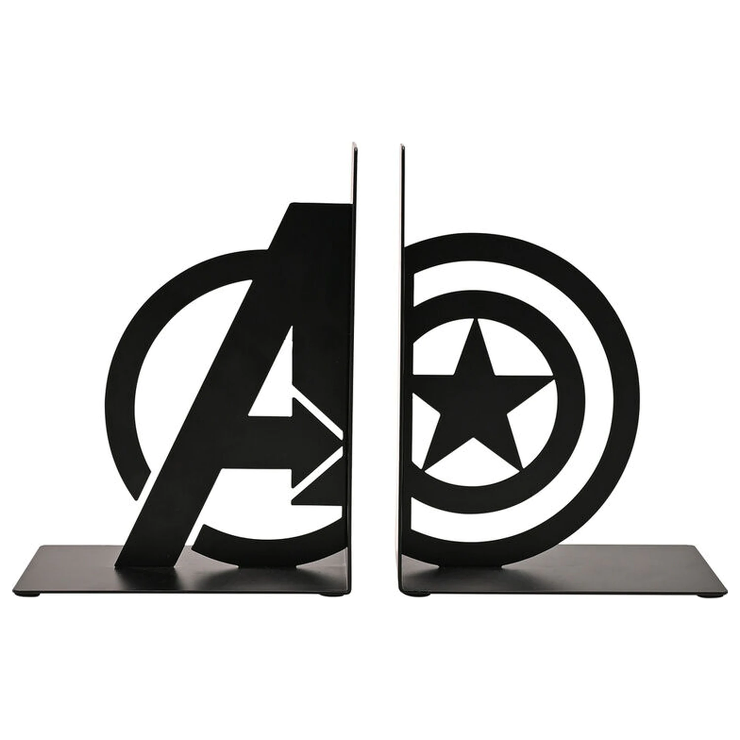 Marven Avengers Captain America metallene Buchstützen Produktfoto