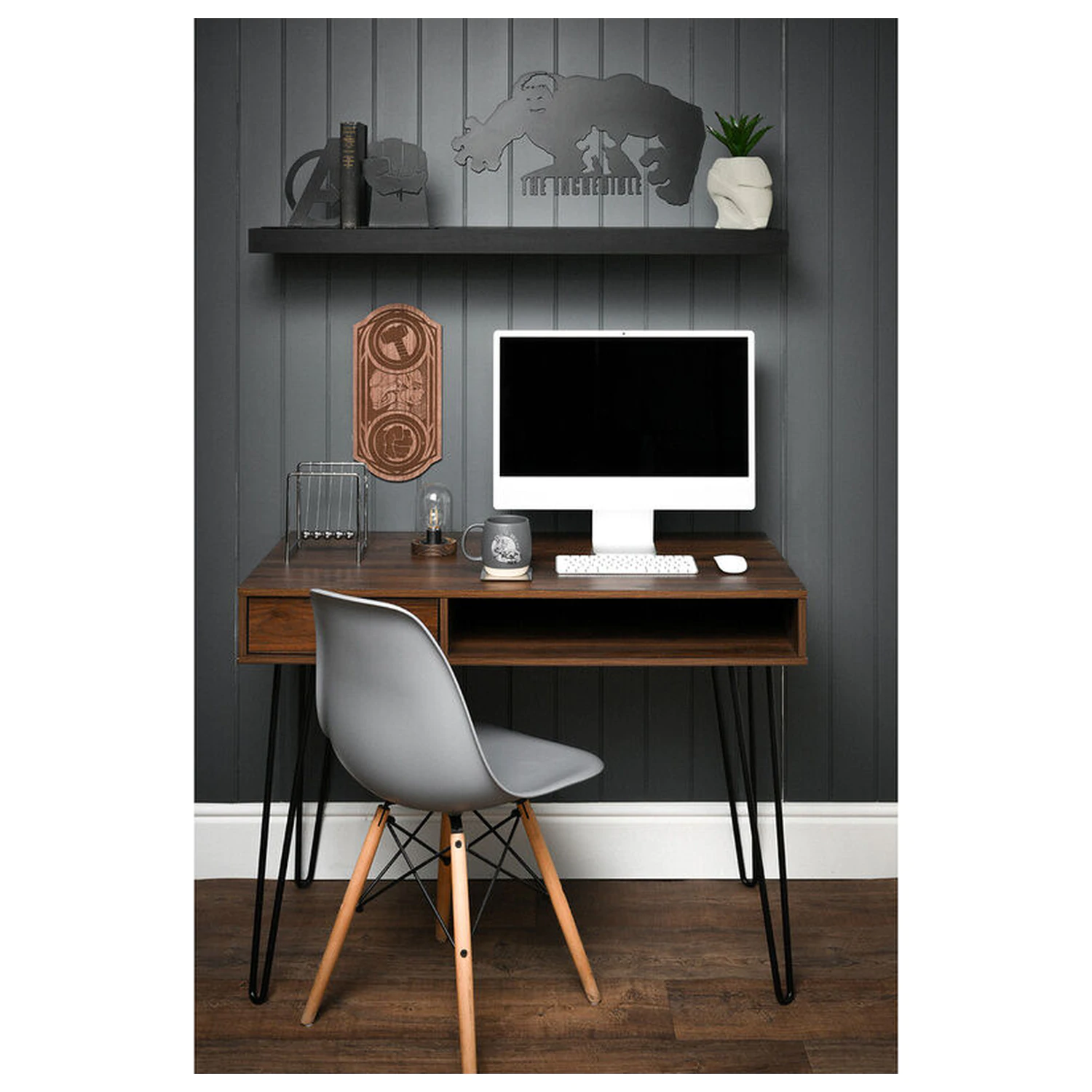 Marven Avengers Hulk Metall Buchstützen Produktfoto