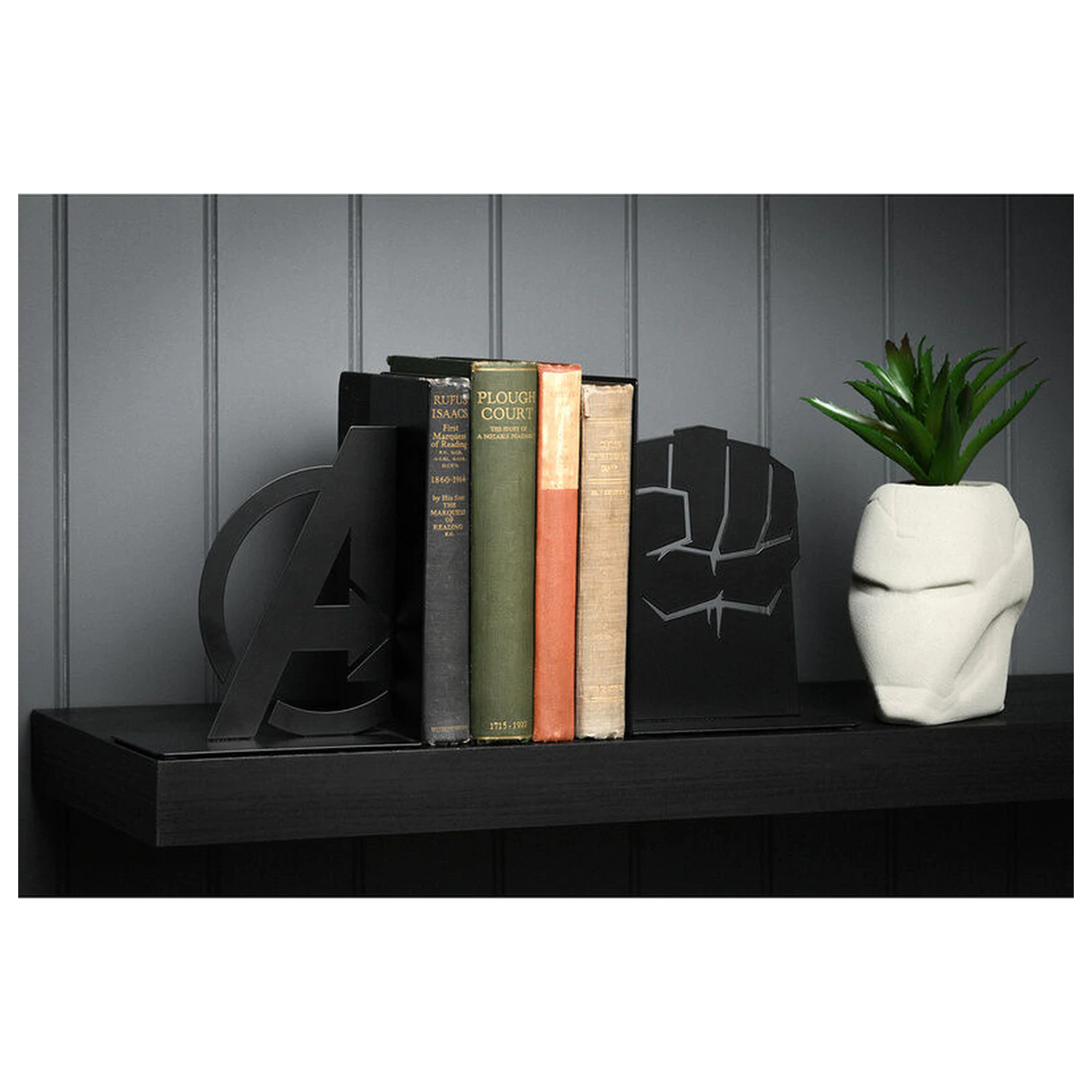 Marven Avengers Hulk Metall Buchstützen Produktfoto