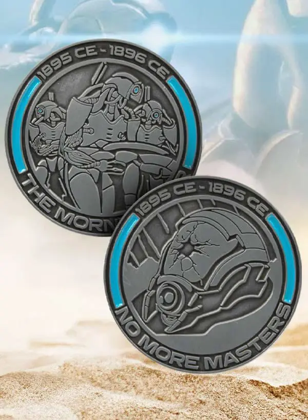 Mass Effect Münze Morning War Challenge Coin 4 Produktfoto