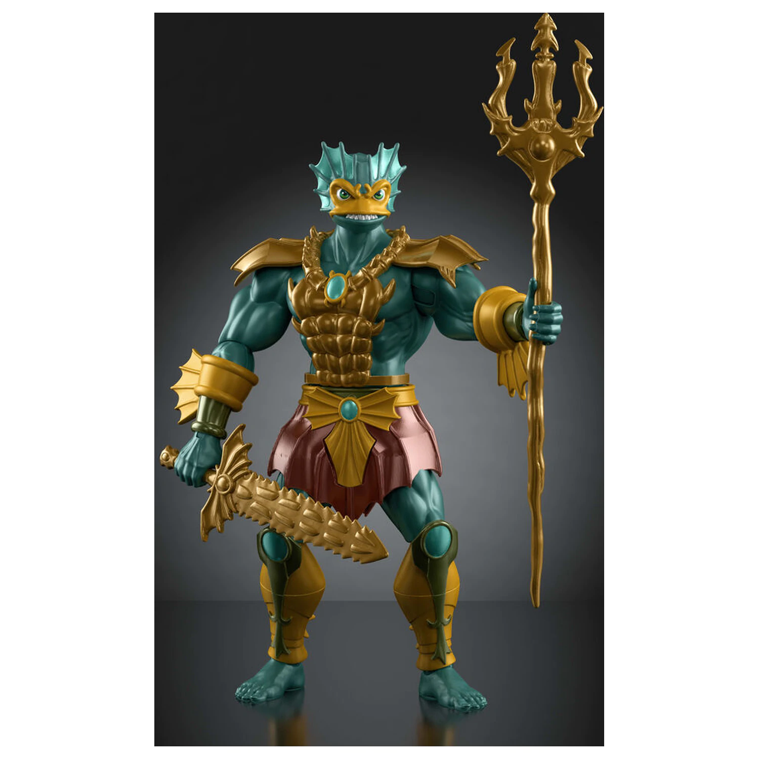 Master of the Universe Cartoon Collection Origins Mer-Man Figur 14cm Produktfoto